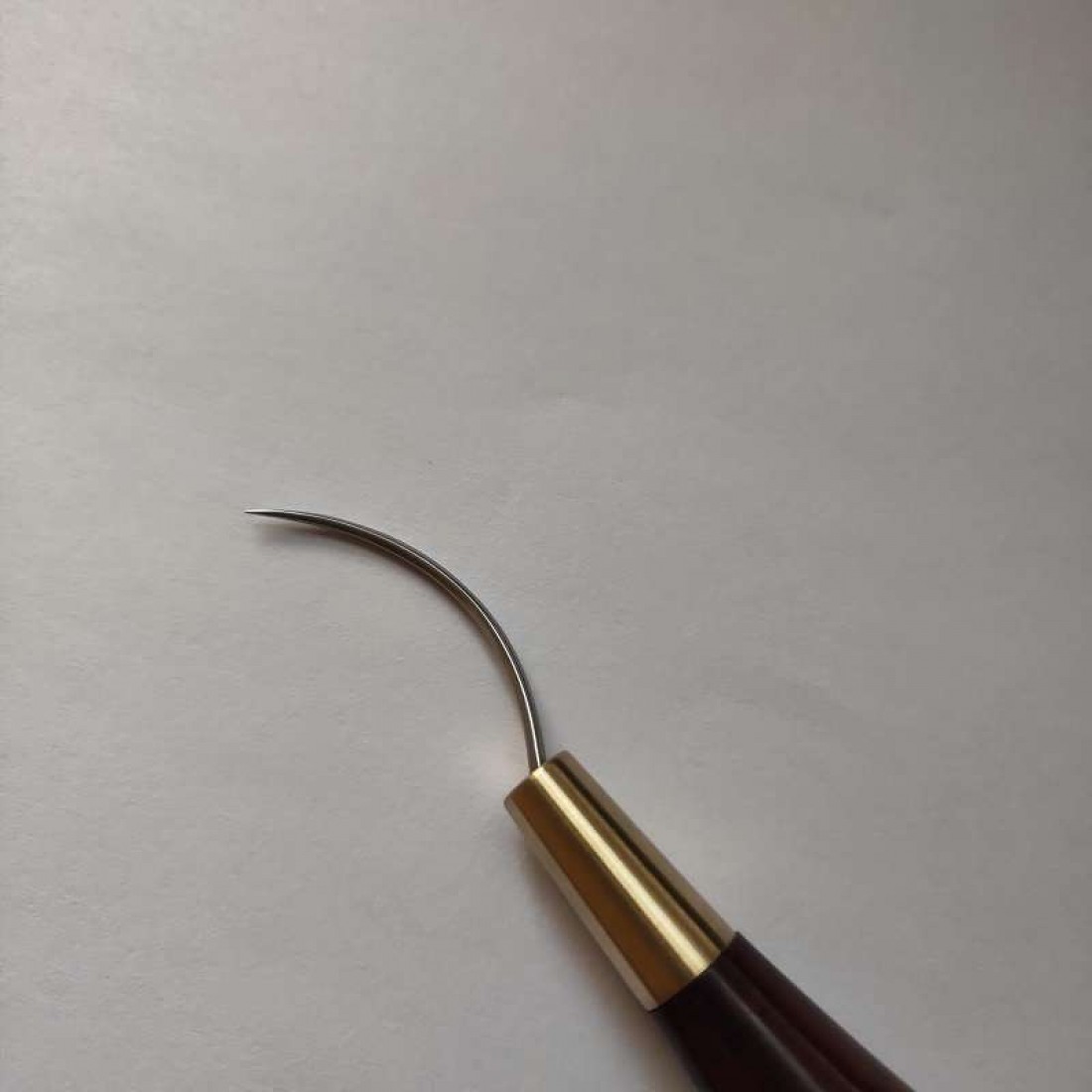 Handmade leather awl, curved awl, awl